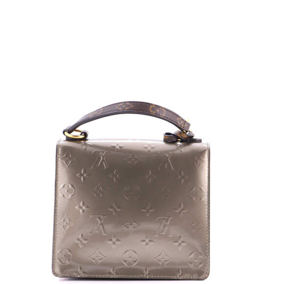 Louis Vuitton Spring Street NM Handbag Monogram Vernis with Monogram Canvas - Picture 3 of 6